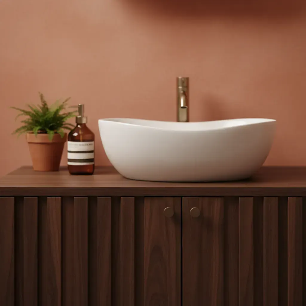 70s Interieur Badkamer - kleurenpalet en sfeer