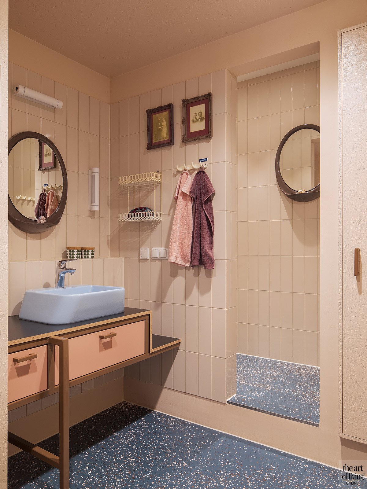 70s Interieur Badkamer - sfeervolle badkamer 14