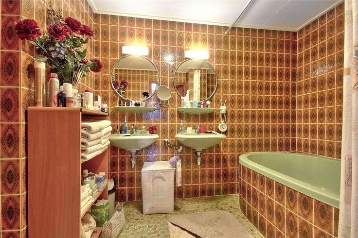 70s Interieur Badkamer - sfeervolle badkamer 9