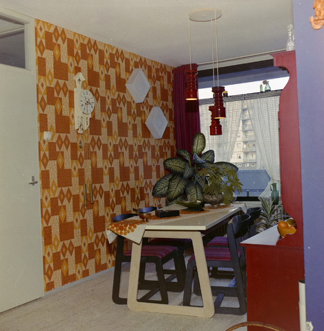 70s Interieur Eetkamer - sfeervolle eetkamer 4