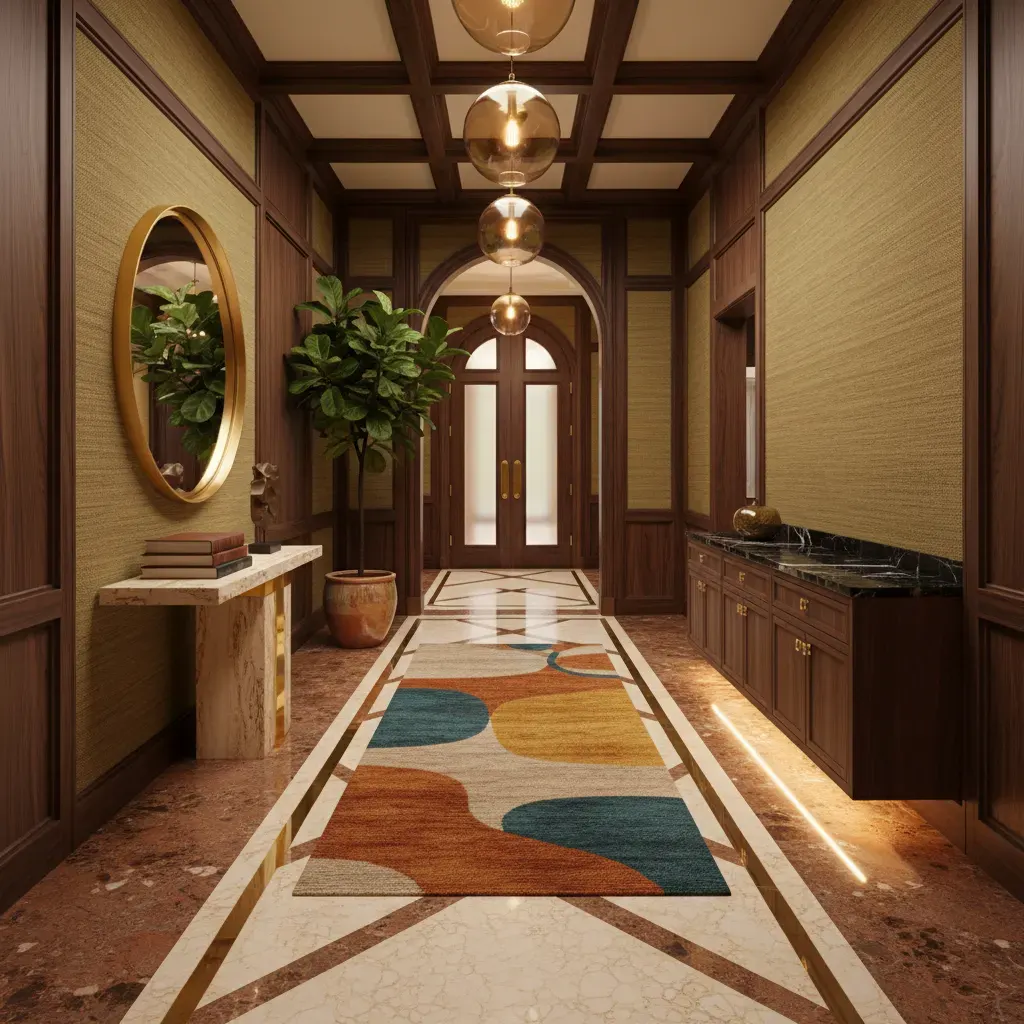 70s Interieur Hal - luxe variant