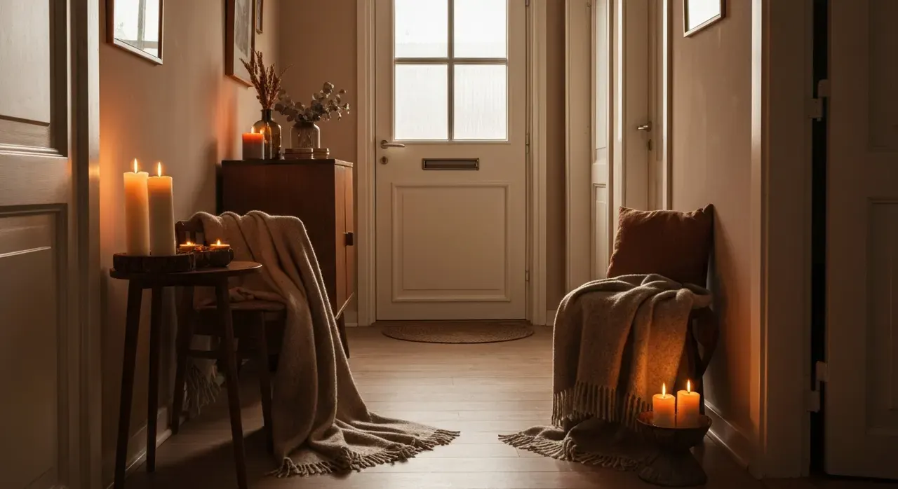 70s Interieur Hal - seizoensvariant