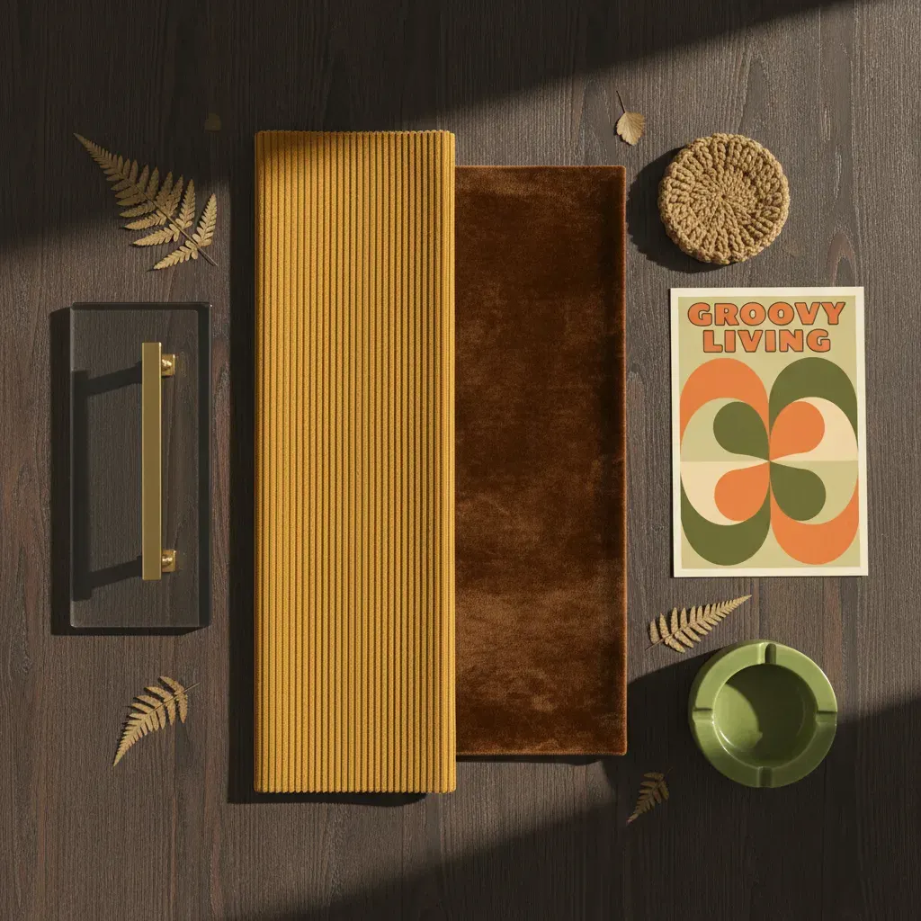 70s Interieur Hal - inrichting en decoratie