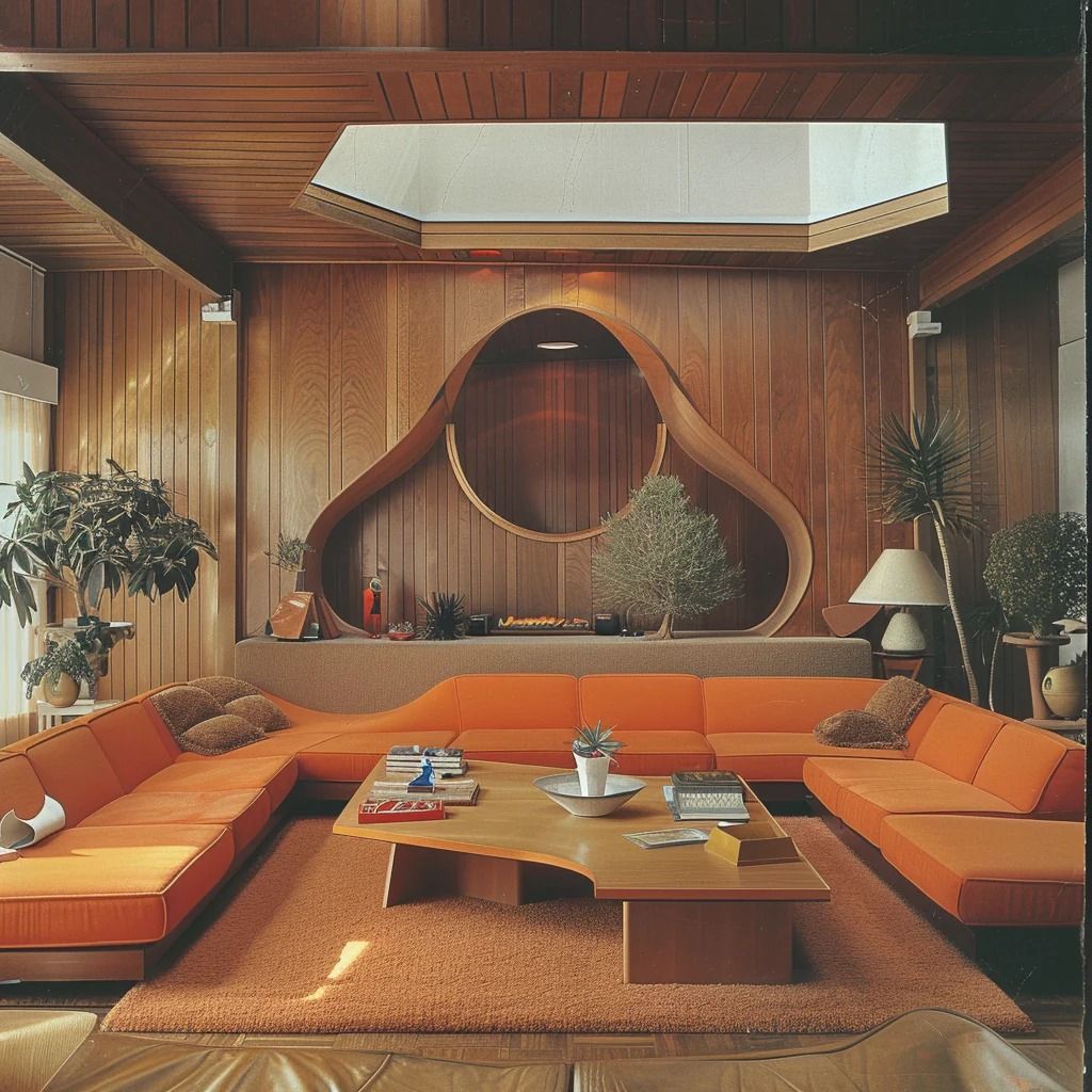 70s Interieur Hal - sfeervolle hal 10