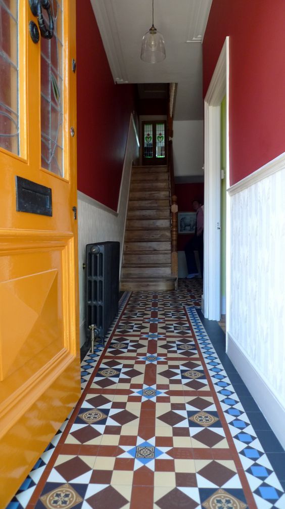 70s Interieur Hal - sfeervolle hal 18