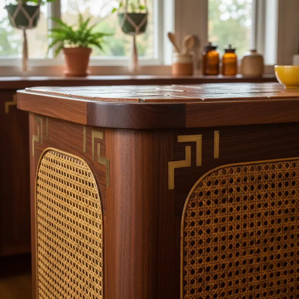 70s Interieur Keuken - meubels en opstelling