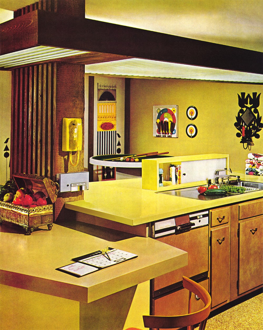 70s Interieur Keuken - sfeervolle keuken 10