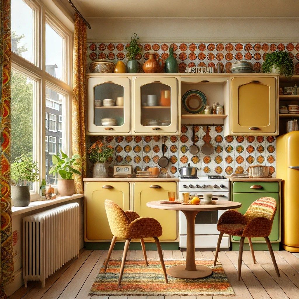 70s Interieur Keuken - sfeervolle keuken 11