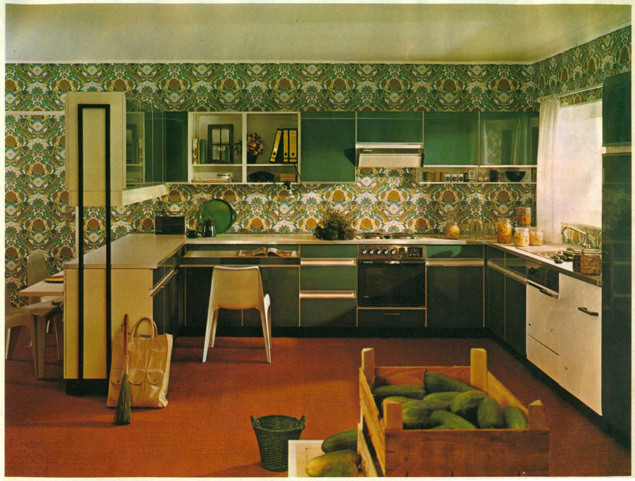 70s Interieur Keuken - sfeervolle keuken 8
