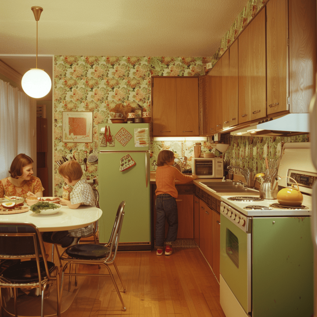 70s Interieur Keuken - sfeervolle keuken 9