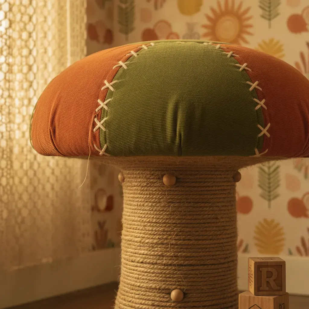 70s Interieur Kinderkamer - meubels en opstelling