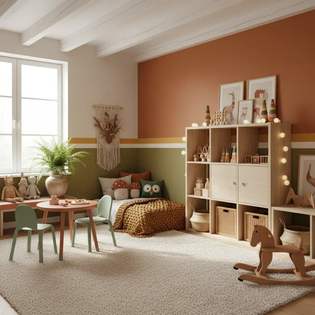 70s Interieur Kinderkamer - budgetvriendelijke look