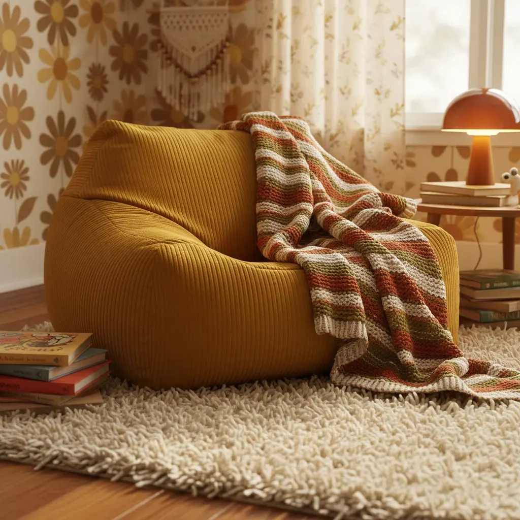 70s Interieur Kinderkamer - kleurenpalet en sfeer