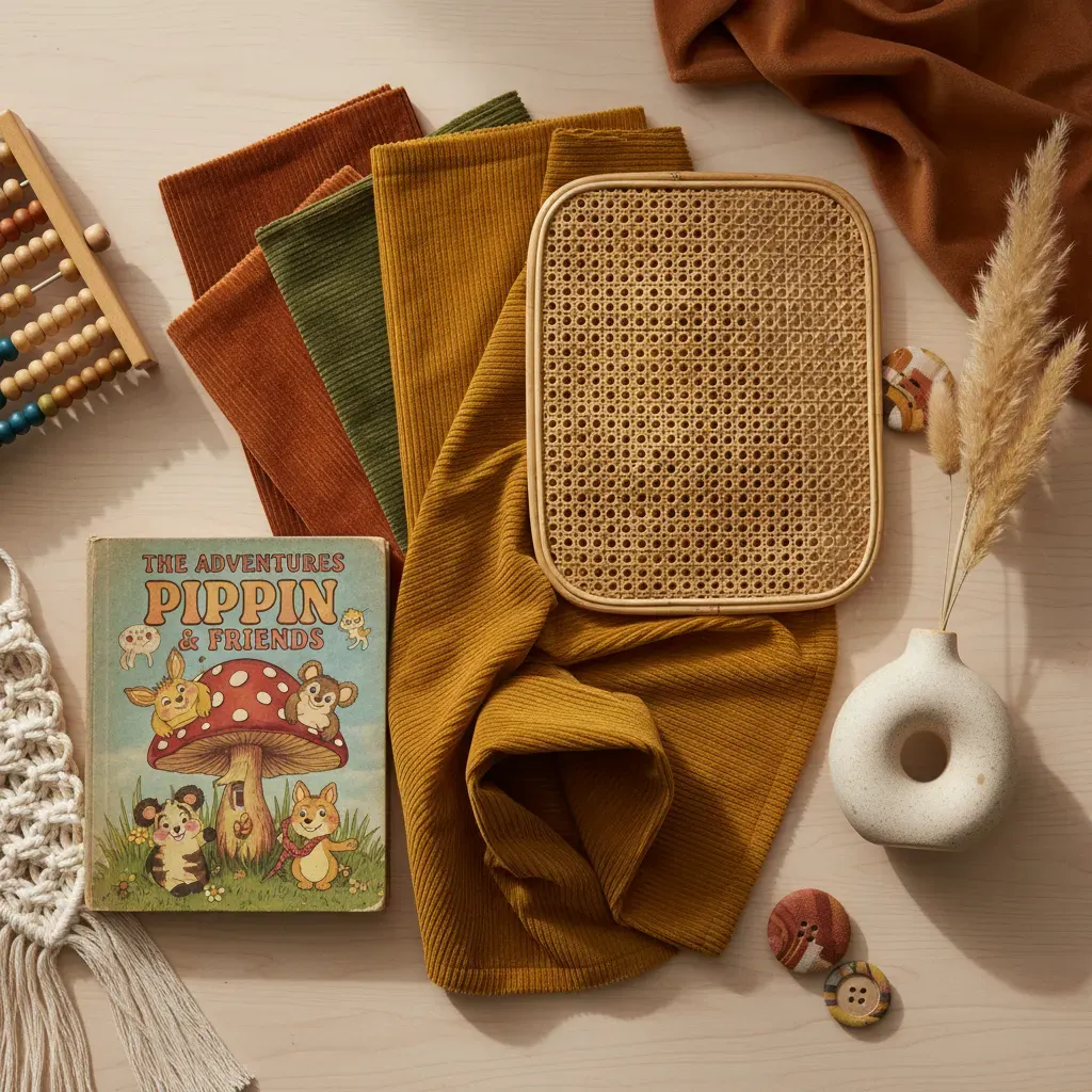 70s Interieur Kinderkamer - inrichting en decoratie