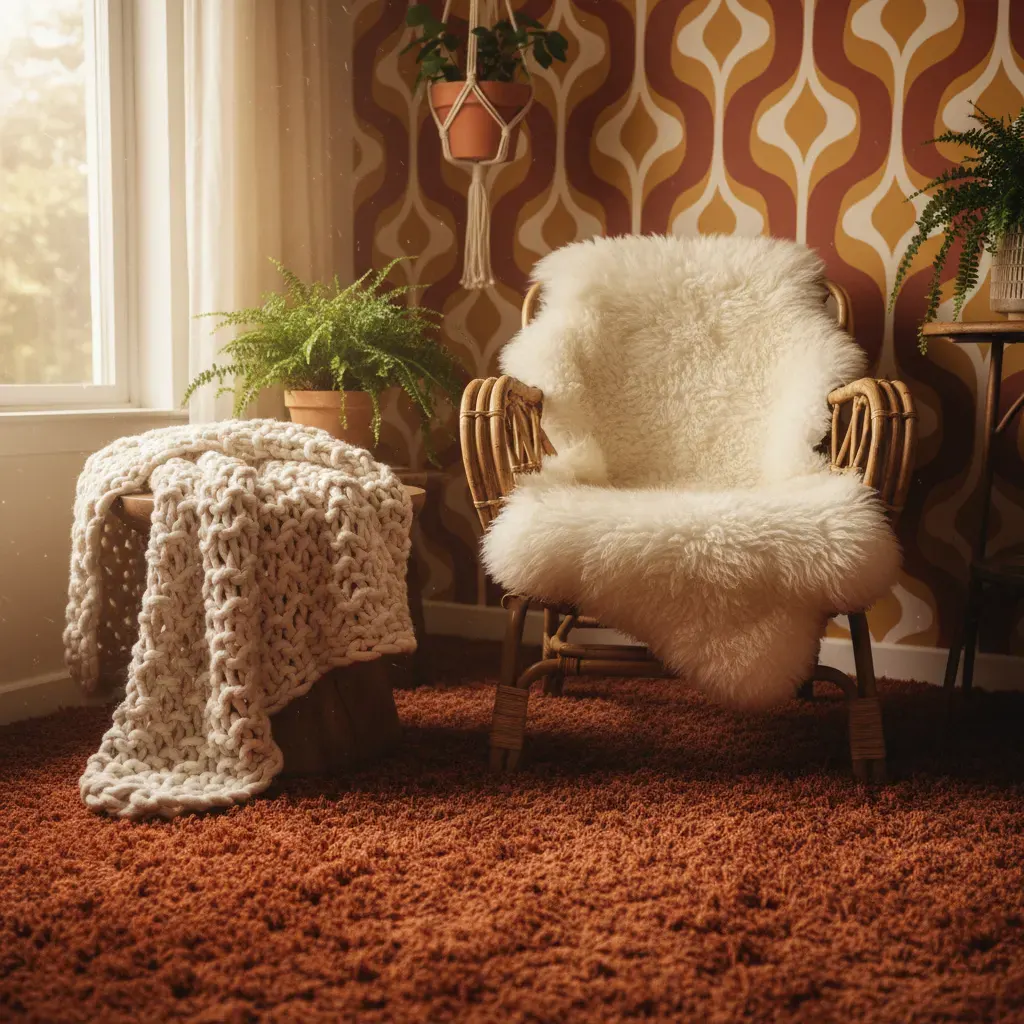 70s Interieur Slaapkamer - kleurenpalet en sfeer