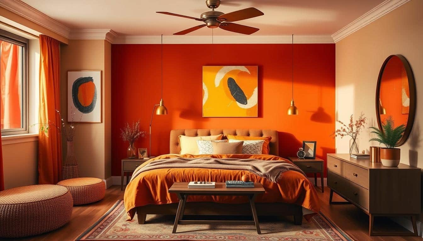 70s Interieur Slaapkamer - sfeervolle slaapkamer 15