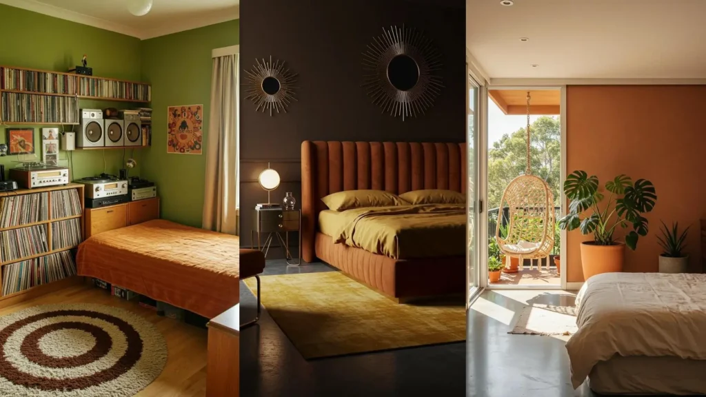 70s Interieur Slaapkamer - sfeervolle slaapkamer 19