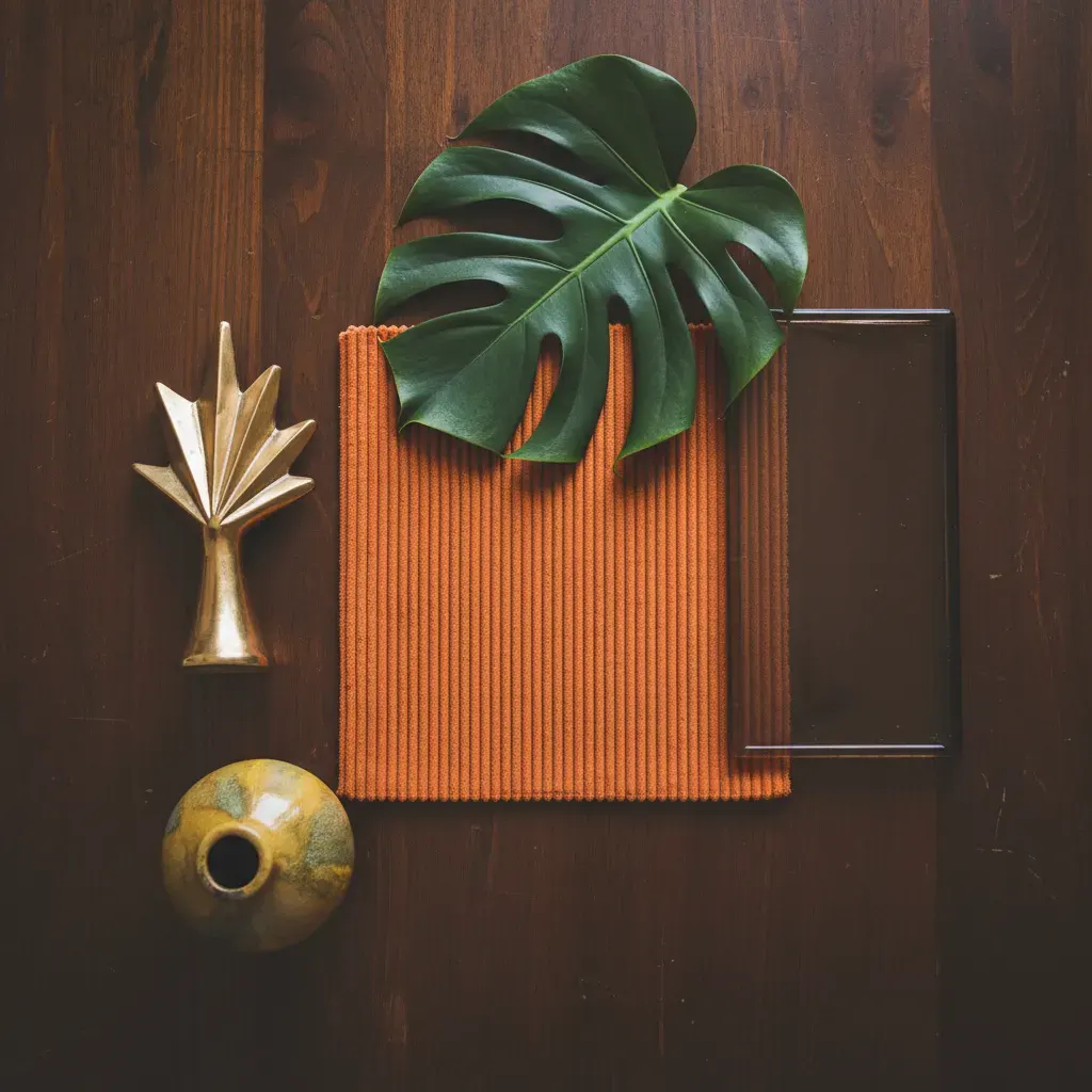 70s Interieur Woonkamer - inrichting en decoratie