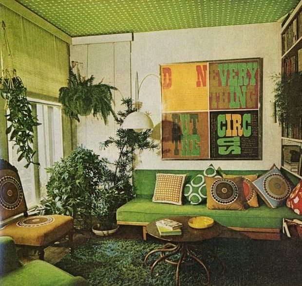 70s Interieur Woonkamer - sfeervolle woonkamer 3