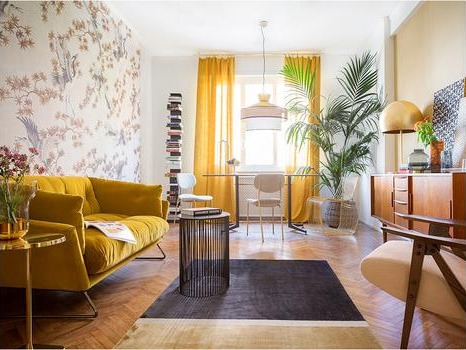 70s Interieur Woonkamer - sfeervolle woonkamer 9