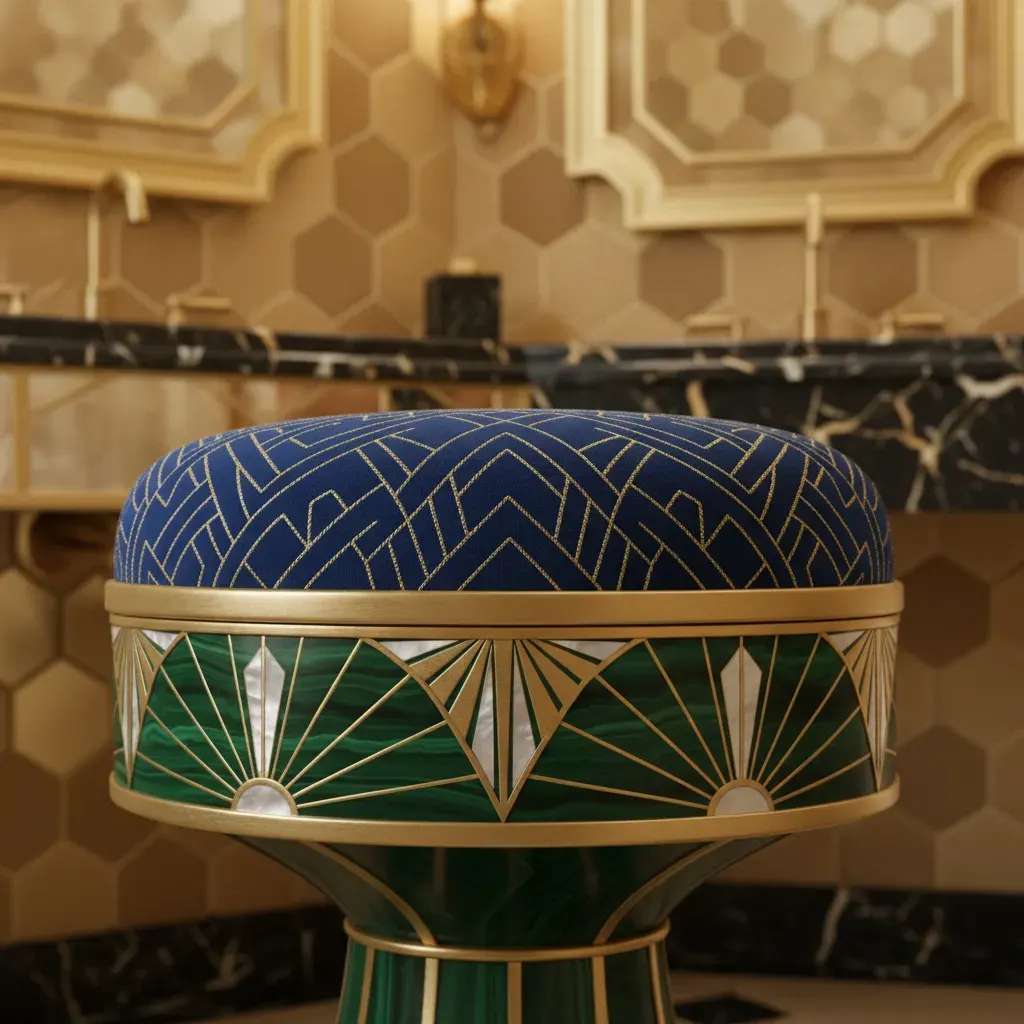 Art Deco Badkamer - meubels en opstelling