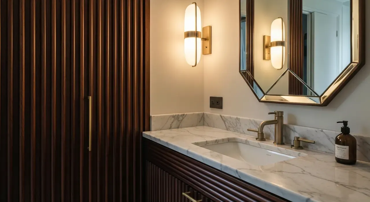 Art Deco Badkamer - kleurenpalet en sfeer