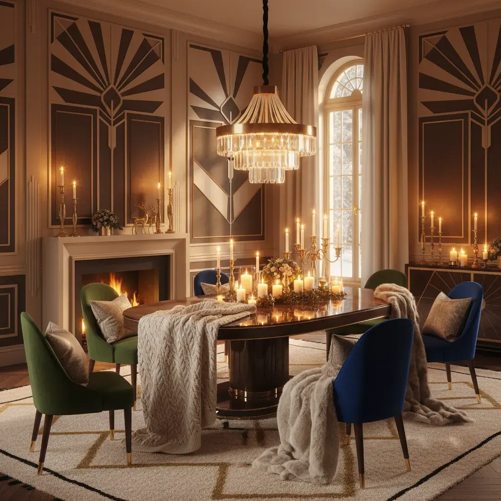 Art Deco Eetkamer - seizoensvariant