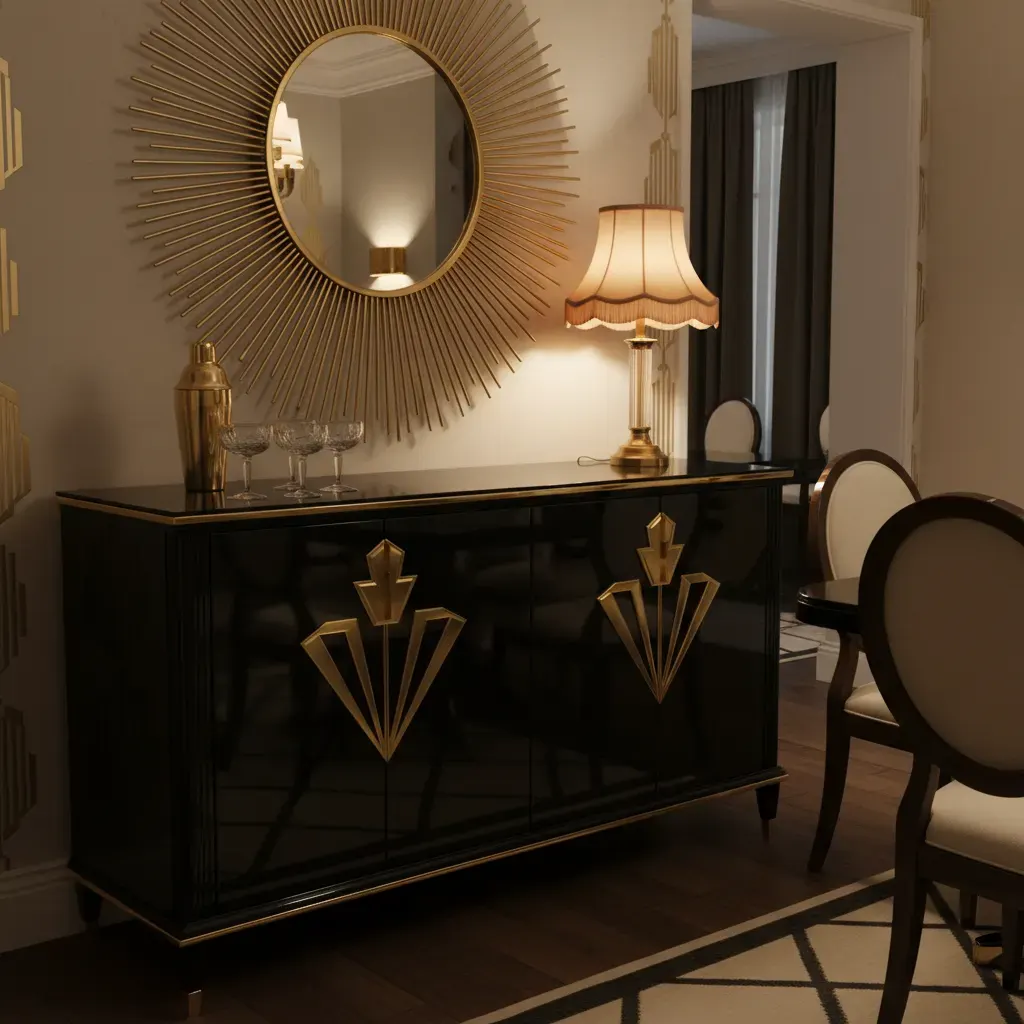 Art Deco Eetkamer - kleurenpalet en sfeer