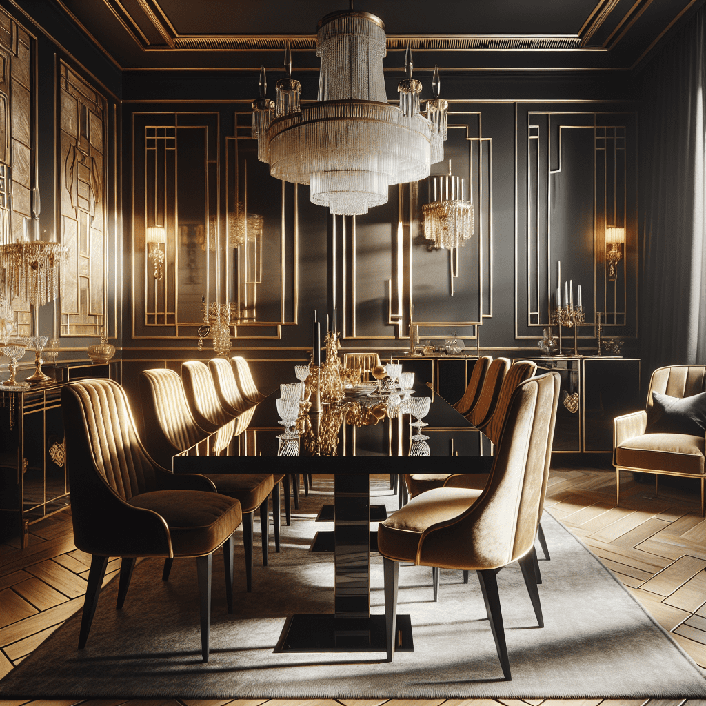 Art Deco Eetkamer - sfeervolle eetkamer 2