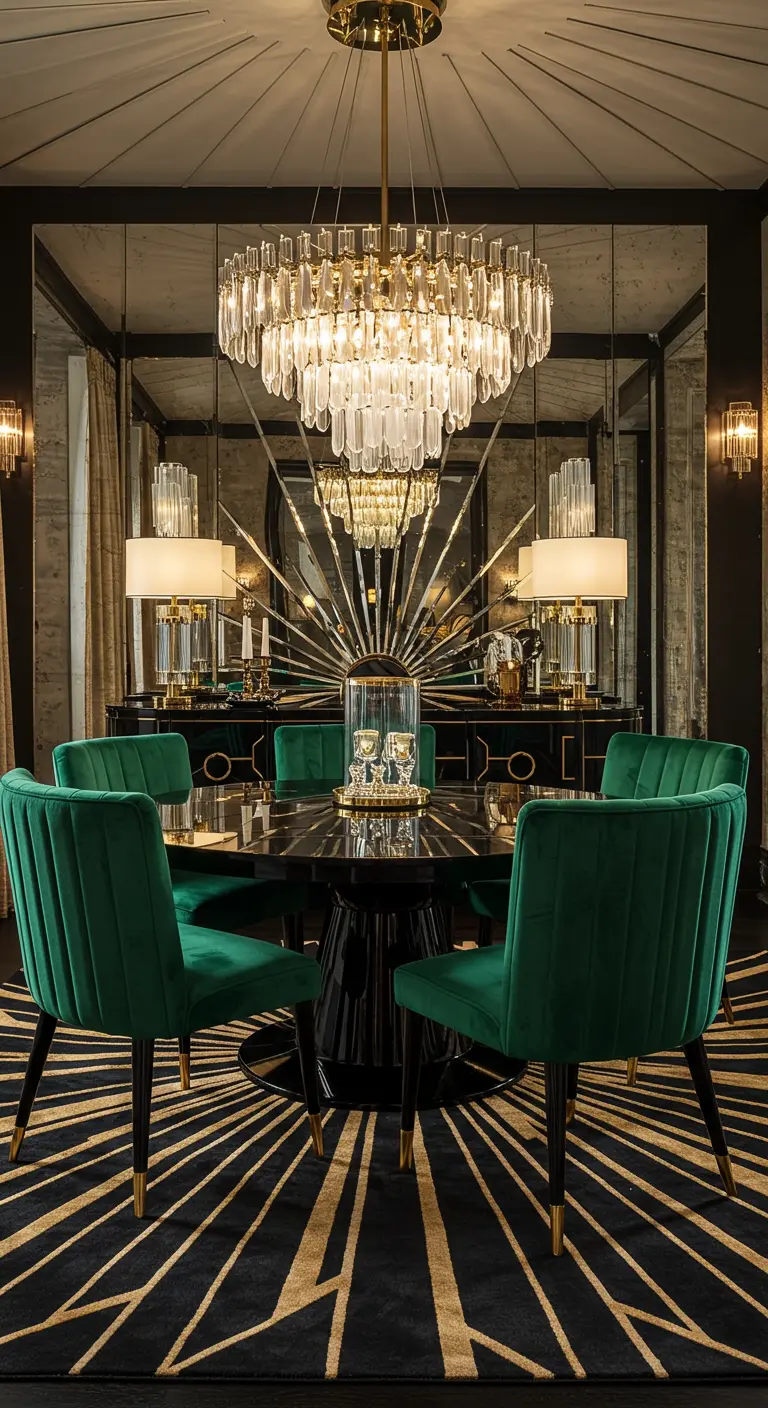 Art Deco Eetkamer - sfeervolle eetkamer 7