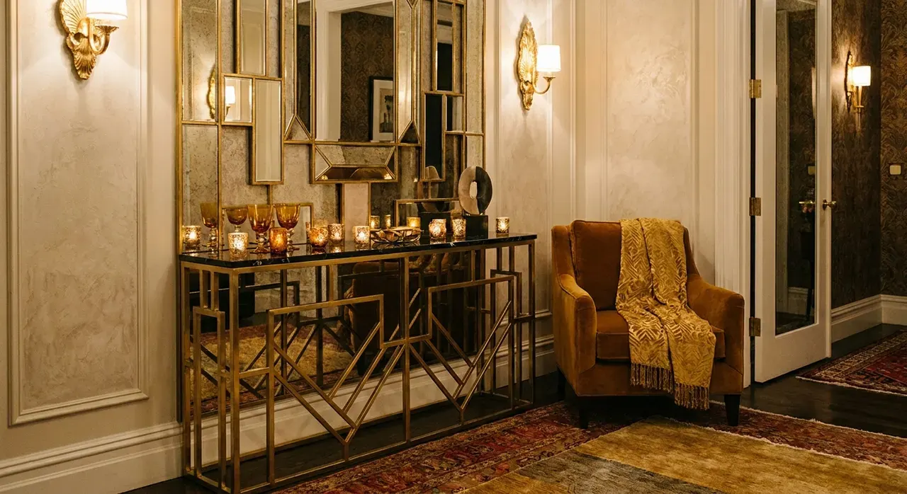 Art Deco Hal - sfeervol hoekje