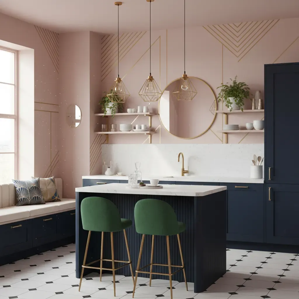 Art Deco Keuken - budgetvriendelijke look