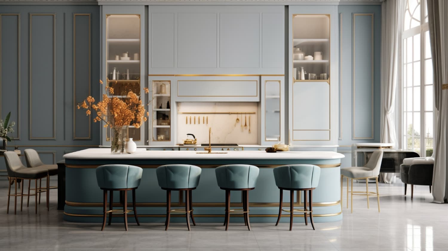 Art Deco Keuken - sfeervolle keuken 10