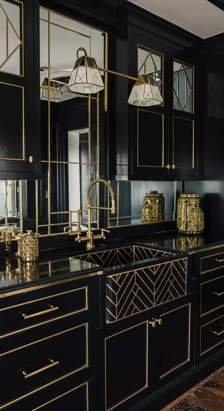 Art Deco Keuken - sfeervolle keuken 12