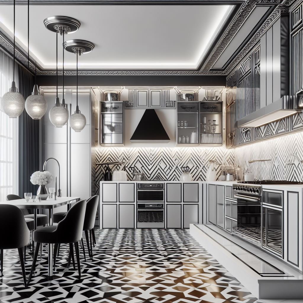 Art Deco Keuken - sfeervolle keuken 9