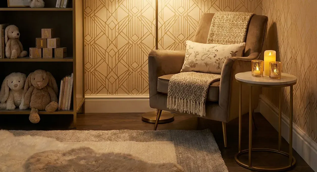 Art Deco Kinderkamer - sfeervol hoekje