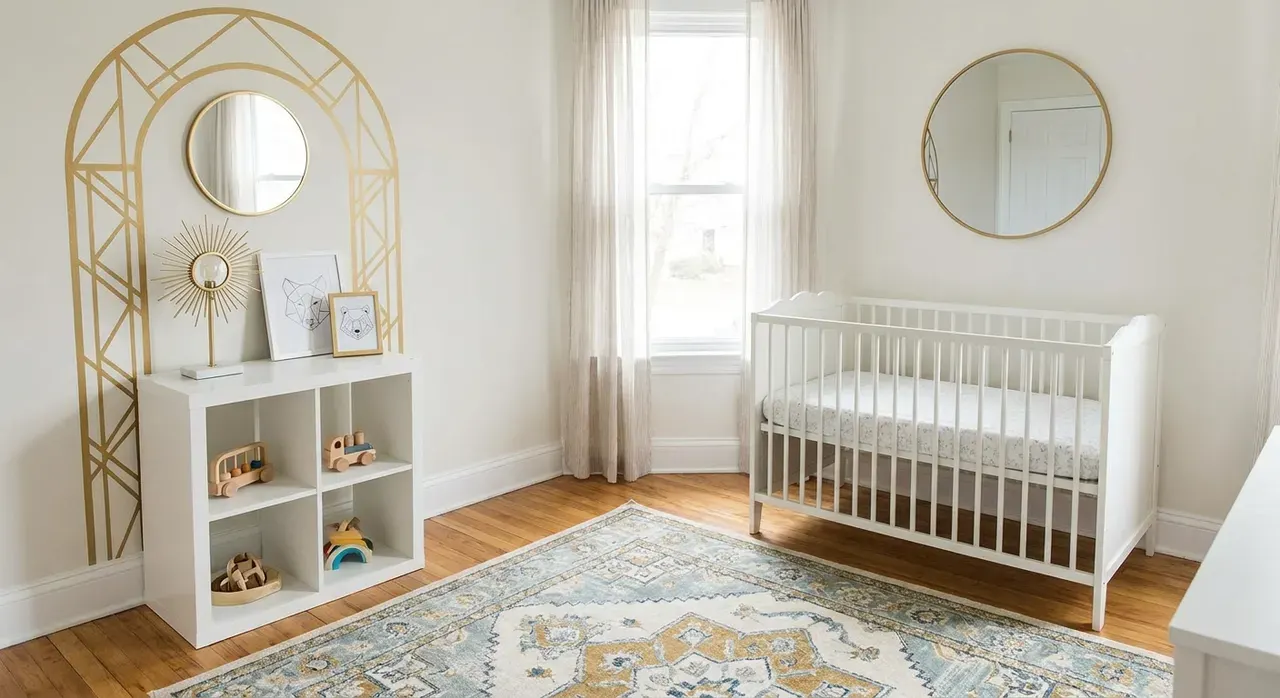 Art Deco Kinderkamer - budgetvriendelijke look