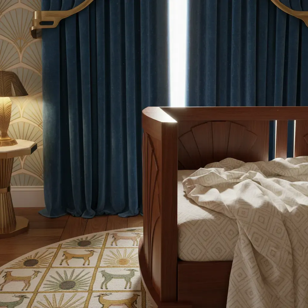 Art Deco Kinderkamer - kleurenpalet en sfeer