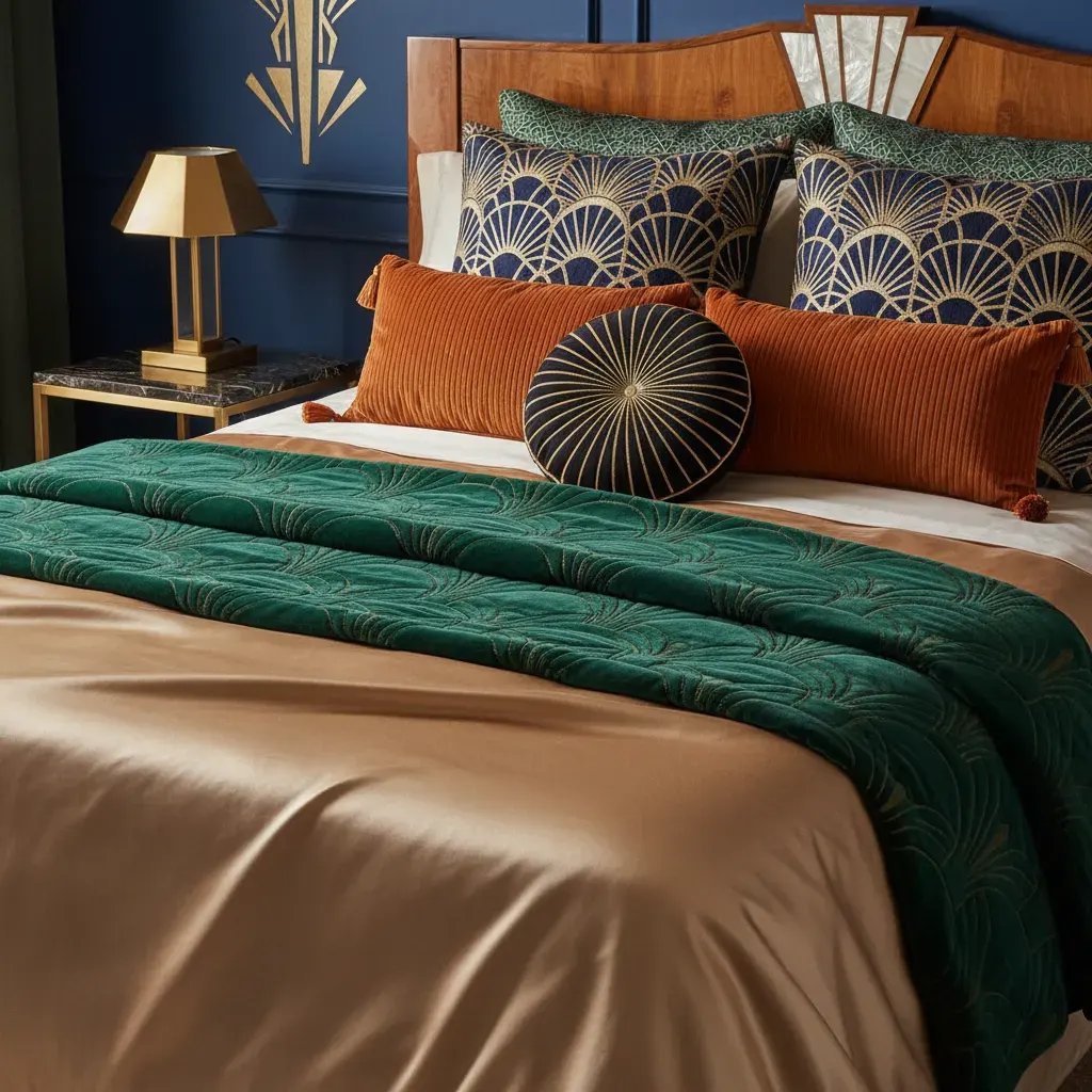Art Deco Slaapkamer - kleurenpalet en sfeer