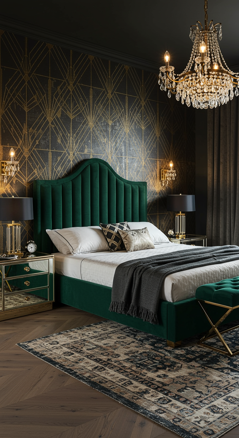 Art Deco Slaapkamer - sfeervolle slaapkamer 3