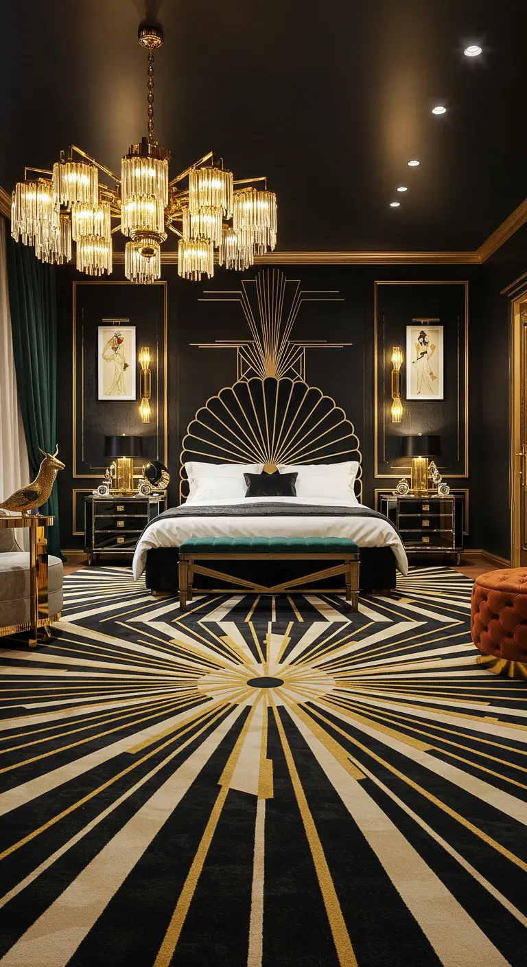 Art Deco Slaapkamer - sfeervolle slaapkamer 9