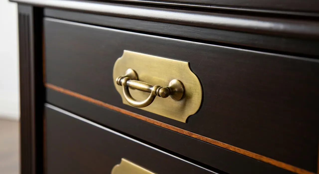 Art Deco Werkkamer - detail van materialen en textuur