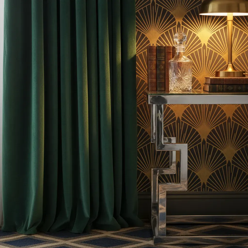 Art Deco Werkkamer - kleurenpalet en sfeer