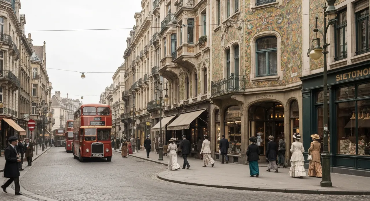 Art Nouveau Badkamer - inrichting en decoratie