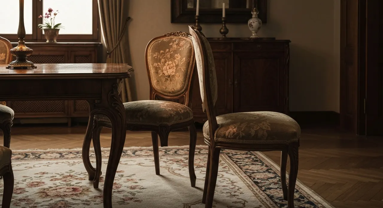 Art Nouveau Eetkamer - kleurenpalet en sfeer