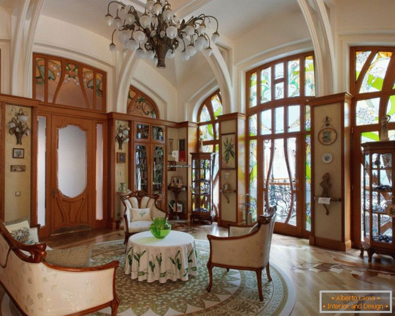 Art Nouveau Eetkamer - sfeervolle eetkamer 17