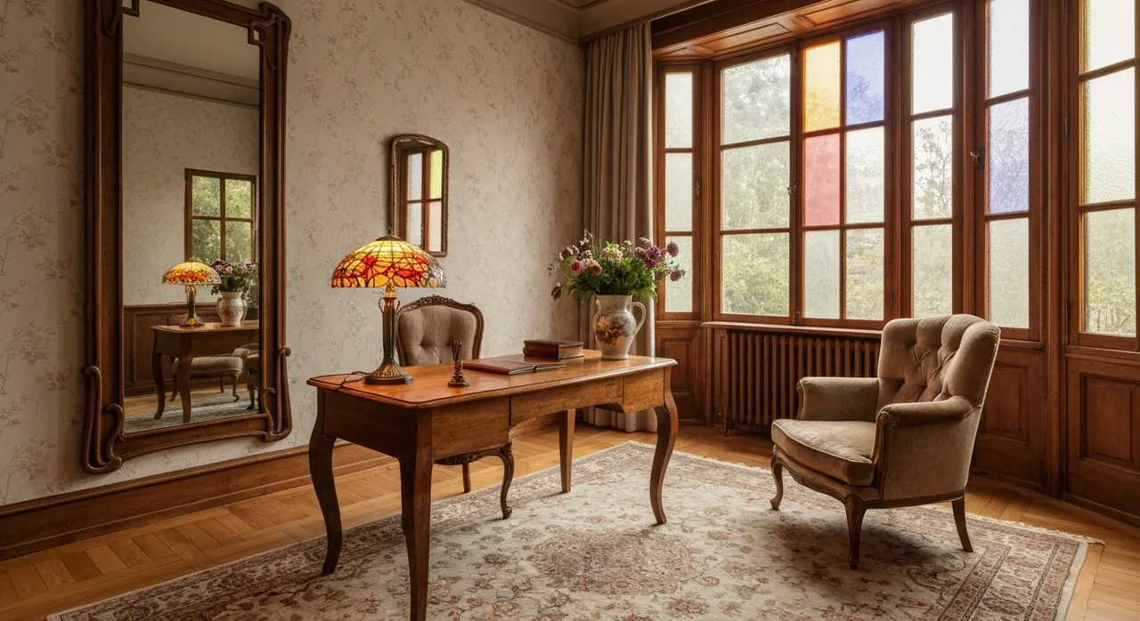 Art Nouveau werkkamer