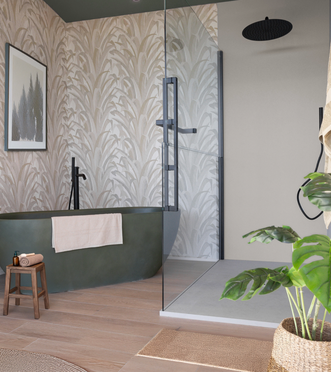 Biophilic Design Badkamer - sfeervolle badkamer 13