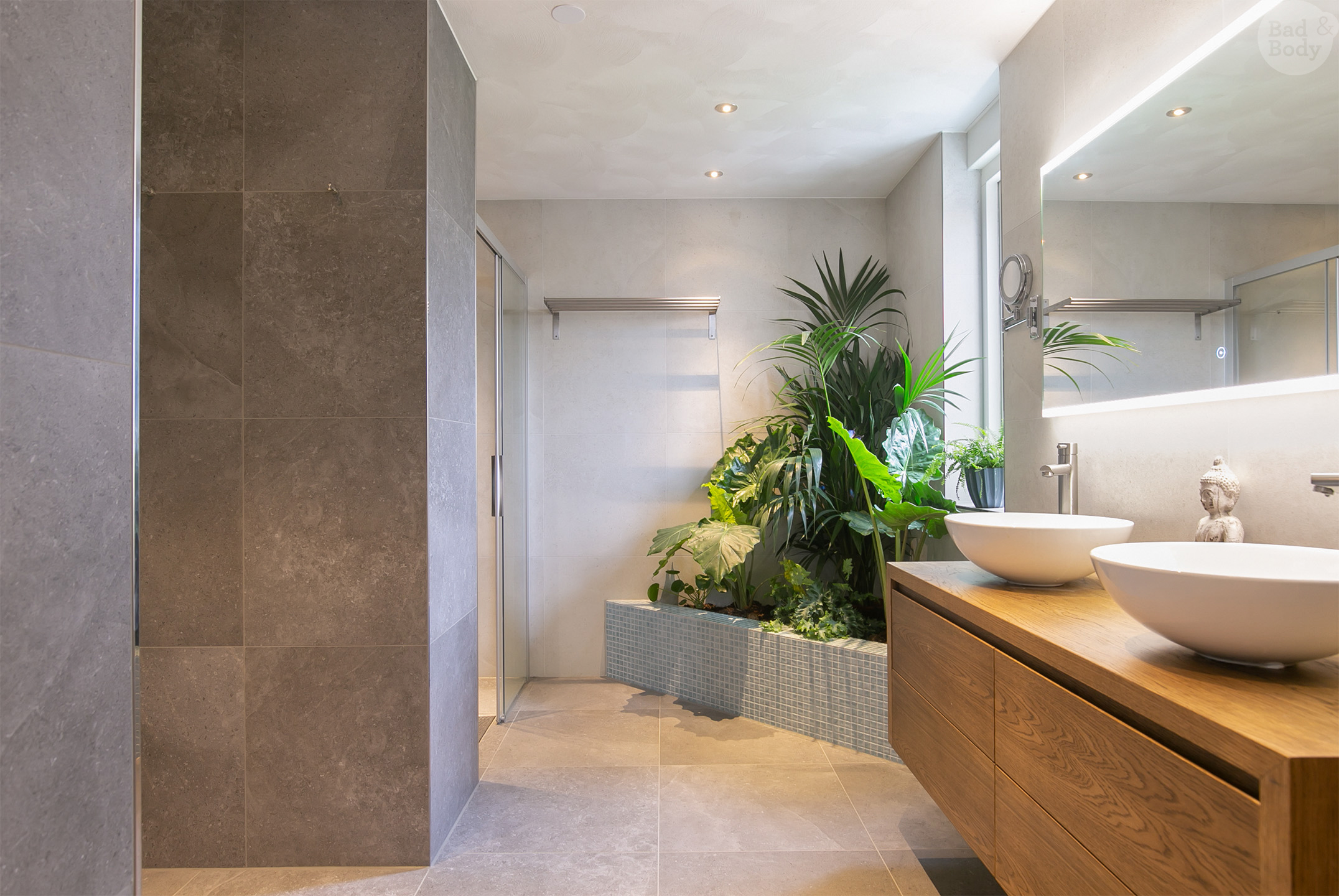 Biophilic Design Badkamer - sfeervolle badkamer 8