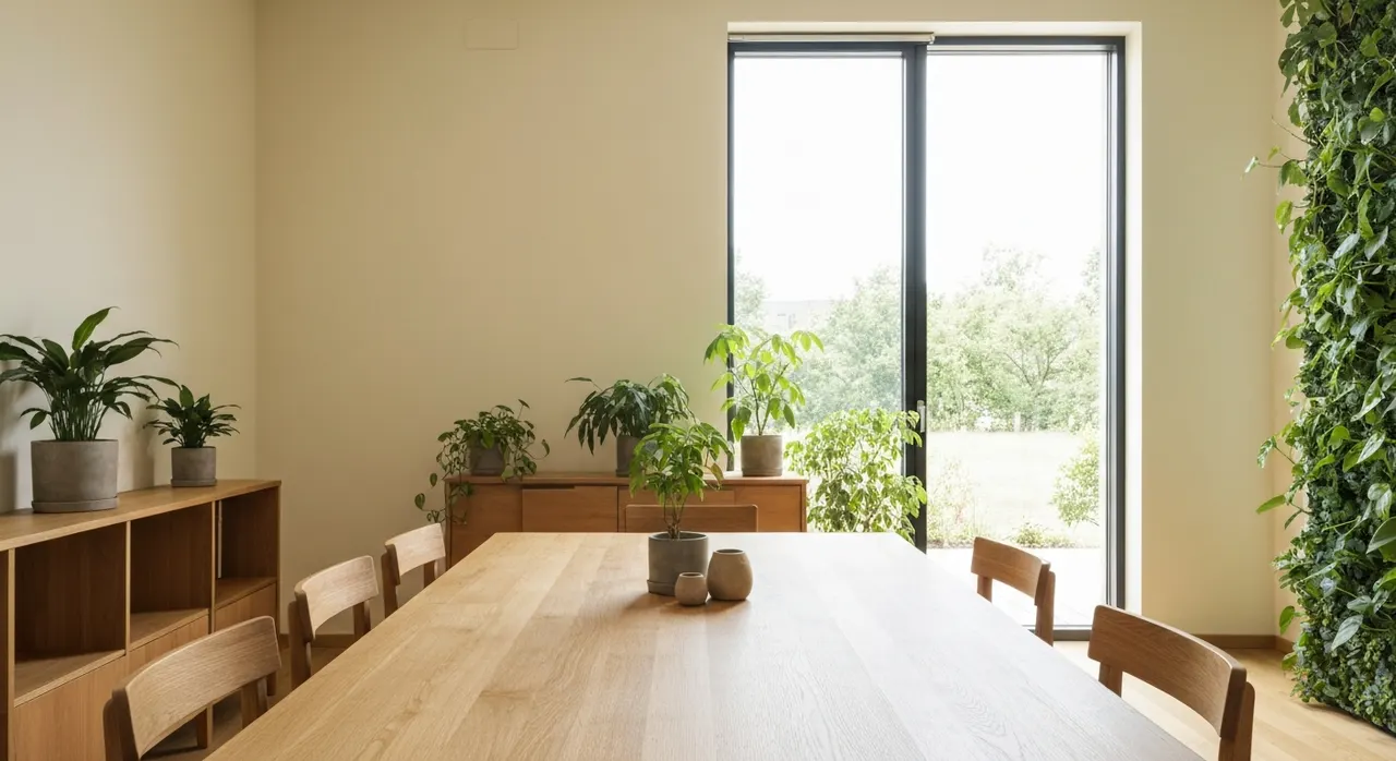 Biophilic Design eetkamer